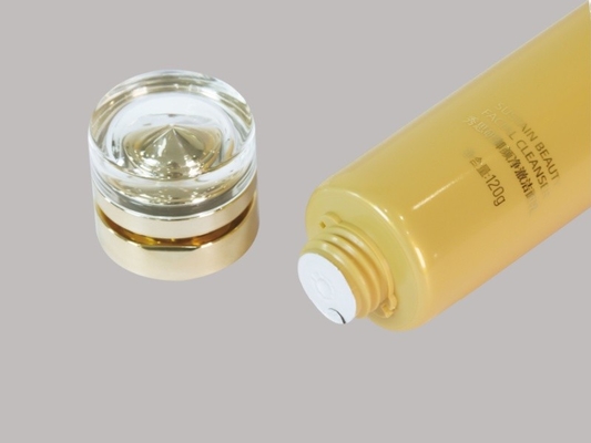 Creme facial plástico cosmético feito sob encomenda de creme dos tubos D40mm 70-180ml do BB com tampão de parafuso