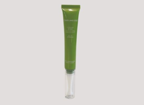 10-25ml D19mm Tubo plástico cosmético vazio com bola de massagem de aço inoxidável para creme de olhos